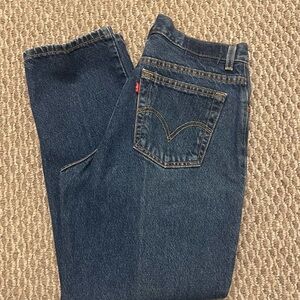 Levi's 550 Classic Relaxed Blue Jeans Size 12